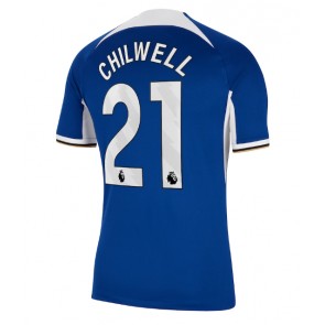 Chelsea Ben Chilwell #21 Replika Hjemmebanetrøje 2023-24 Kortærmet